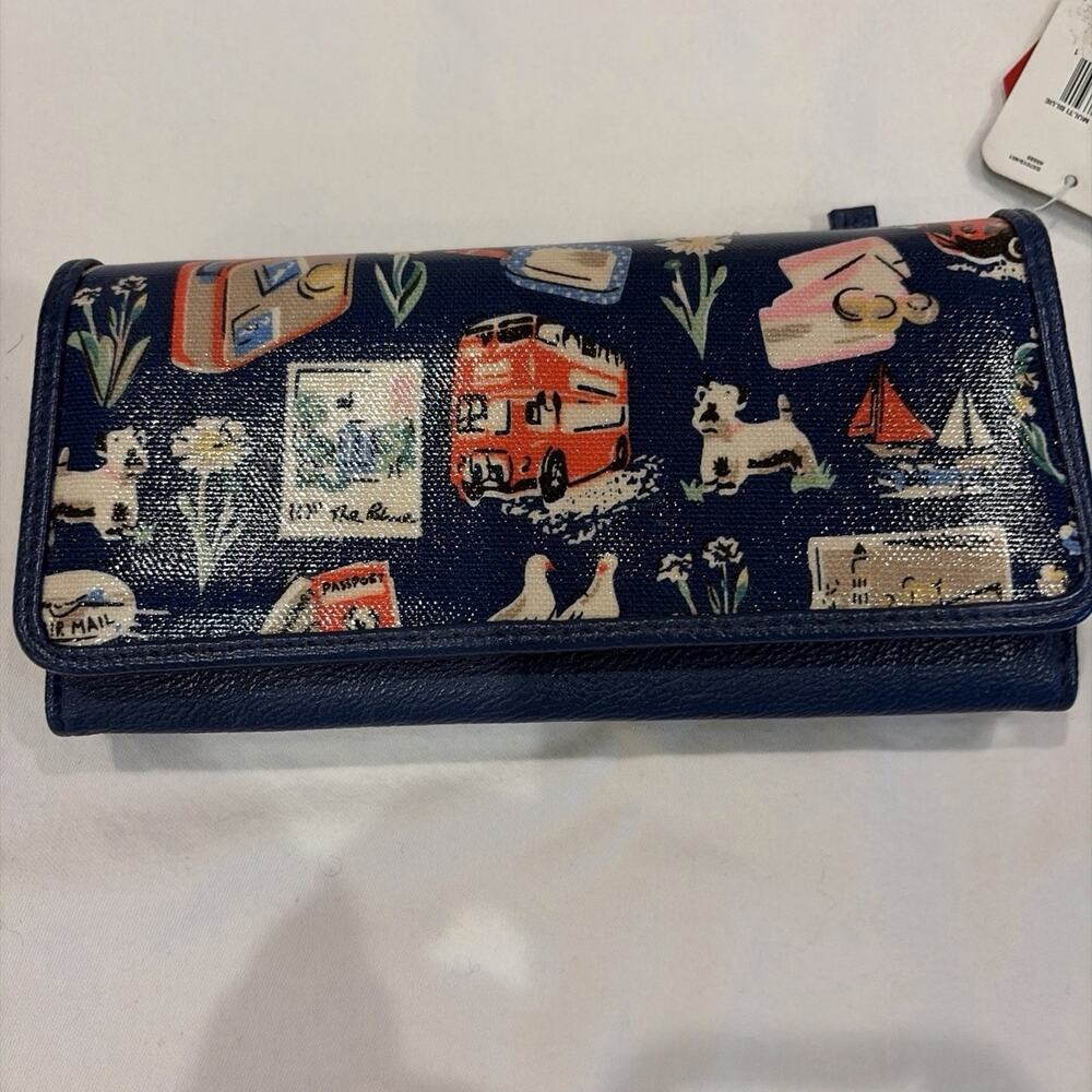Navy Blue Safekeeper Wallet By Mundi
